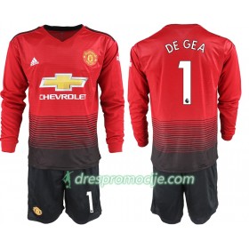 Manchester United Dres DE GEA 1 Dječji Domaći 2018/19 Dugim Rukavima